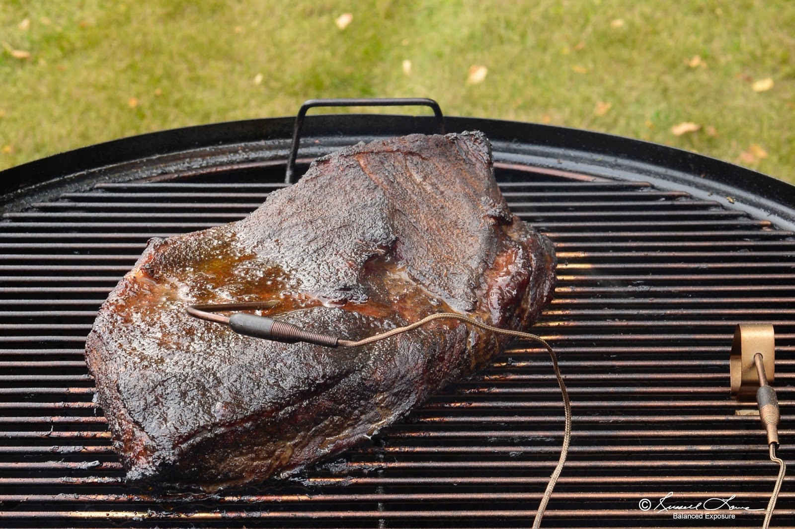 Russ' Culinary Adventures 5.5 lb Beef Brisket on the 22.5" er
