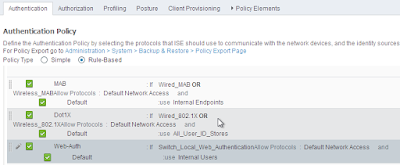 ISE AuthC profile