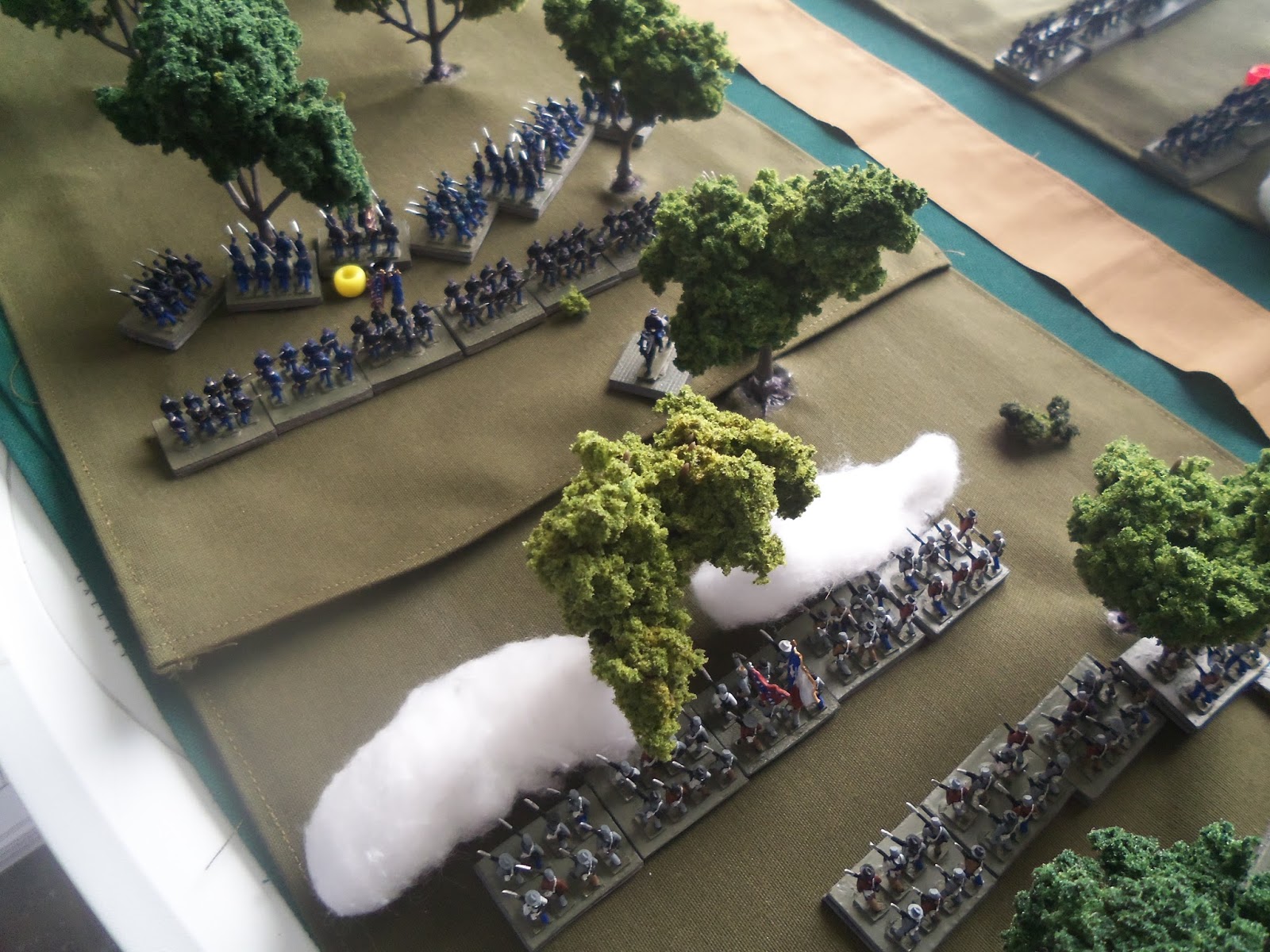 The Line of Battle Battle of Eltham's Landing May 7, 1862 Part 2