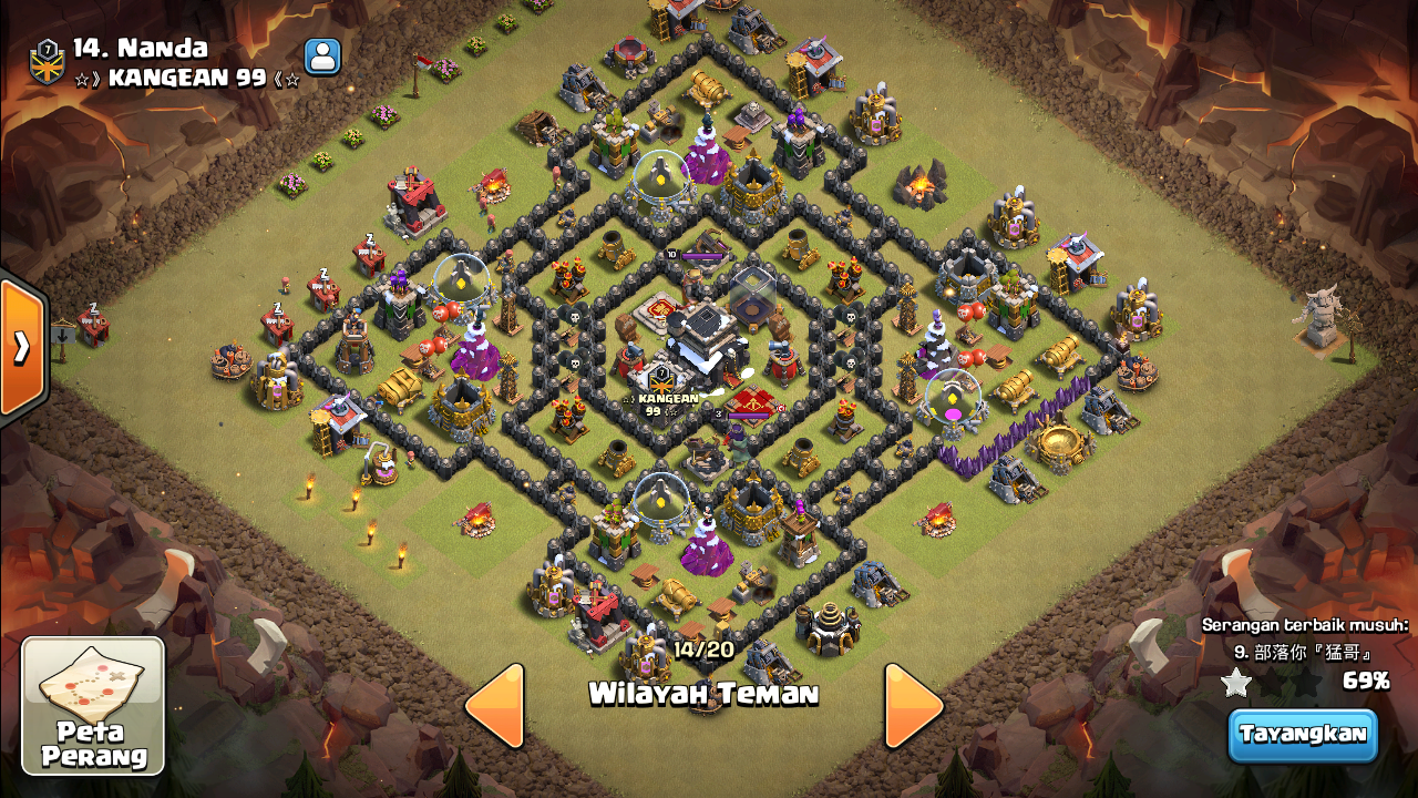 kumpulan base TH 9 war terbaru 2019 3