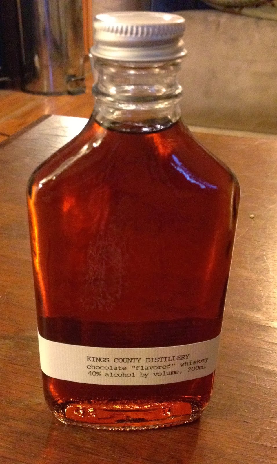 Chocolate NYC: King's County Distillery Chocolate-Flavored Whiskey