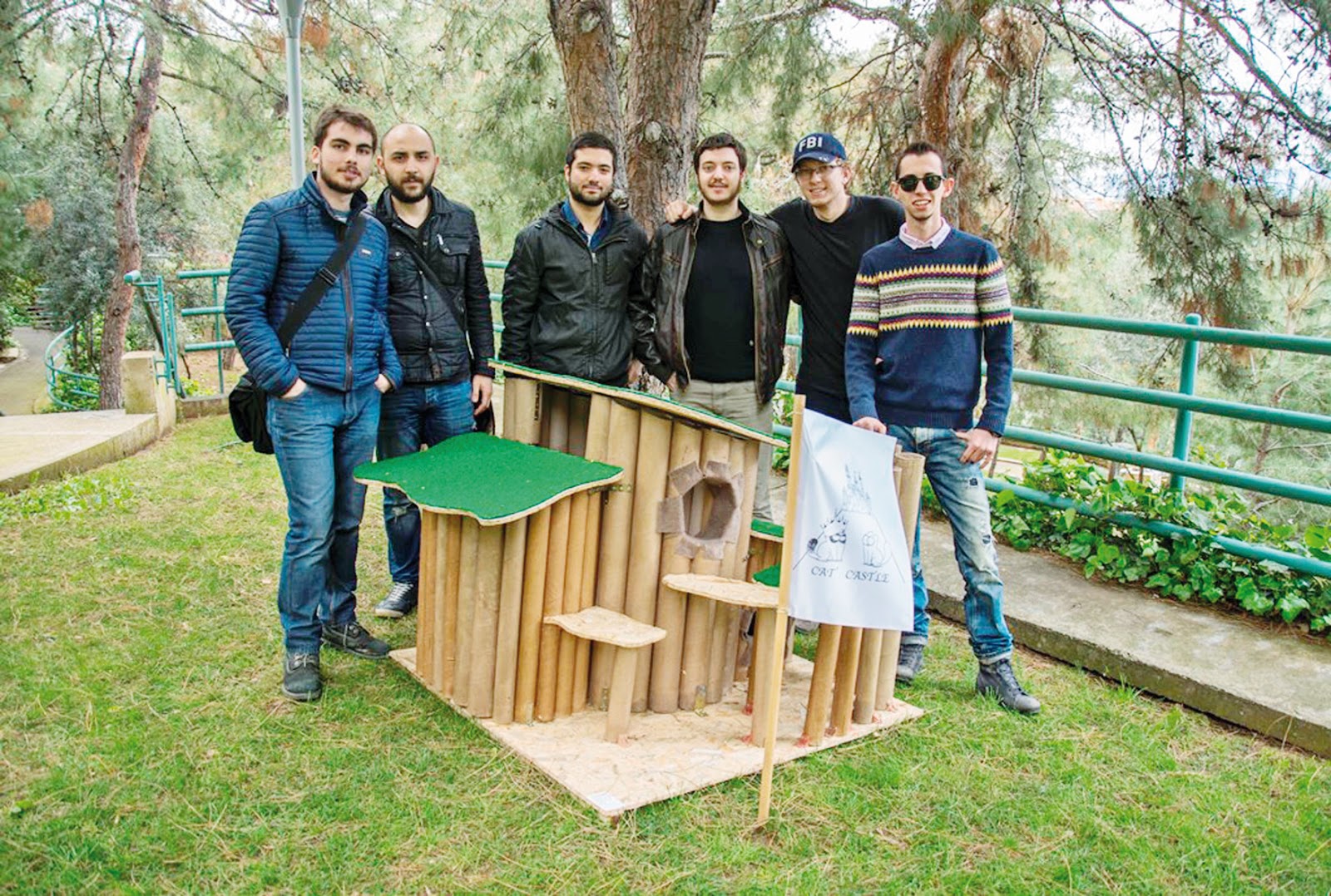 İEÜMimarlık Bölümü öğrencileri kediler için barınak tasarladı