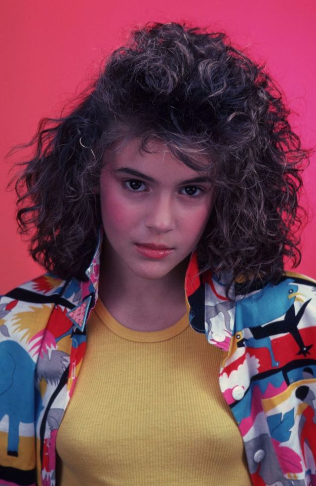 30 Fascinating Photos of a Young and Beautiful Alyssa Milano in the 1980s  and '90s ~ Vintage Everyday