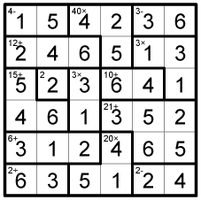 The Jackson Metro Homeschool Advantage: KenKen Puzzles