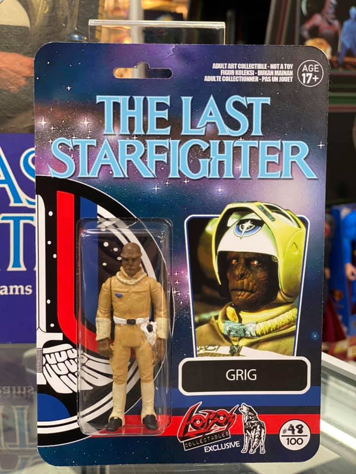 "THE LAST STARFIGHTER" Carded Figures from Good Guys Never Win Toys