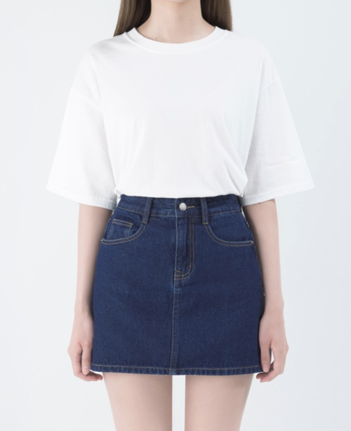 [Mixxmix] 5-Pocket Mini Denim Skirt | KSTYLICK - Latest Korean Fashion ...