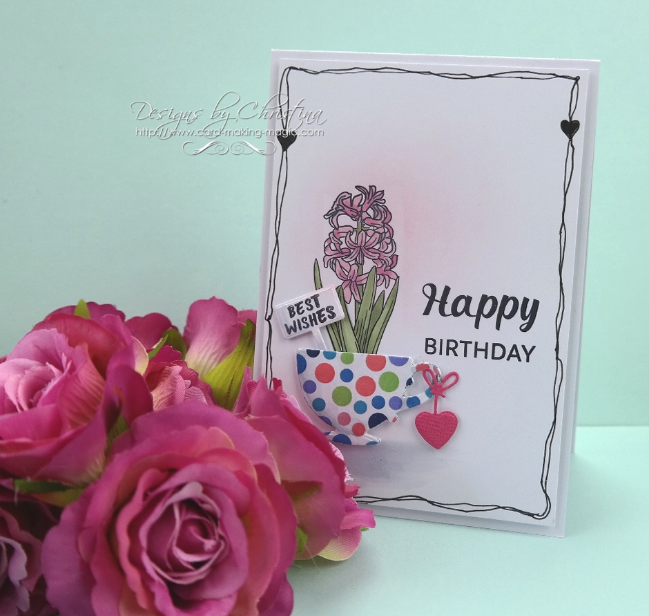Flowers, Ribbons and Pearls: Simply Cards & Papercraft 176 - Teacup Garden