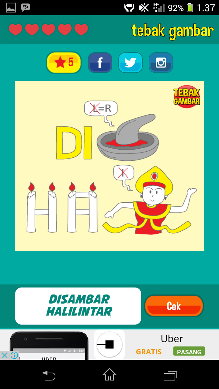 Jawaban Tebak Gambar Level 16 Beserta Gambarnya 2019 Jawaban