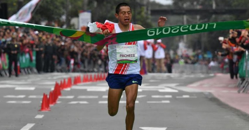CHRISTIAN PACHECO: Atleta logró medalla de oro en maratón masculina de los Panamericanos - Lima 2019 CHRISTIAN PACHECO: Atleta logró medalla de oro en maratón masculina de los Panamericanos - Lima 2019
