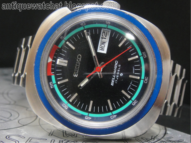 Antique Watch Bar: SEIKO BELL-MATIC 4006-6027 SBM07 (SOLD)