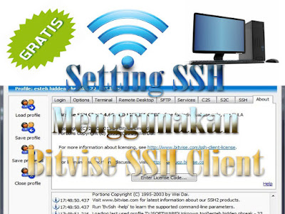 Setting SSH dengan Bitvise Setting SSH dengan Bitvise