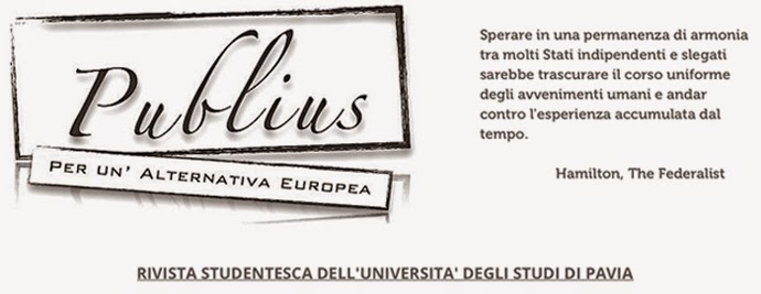 Publius - Per un'alternativa europea