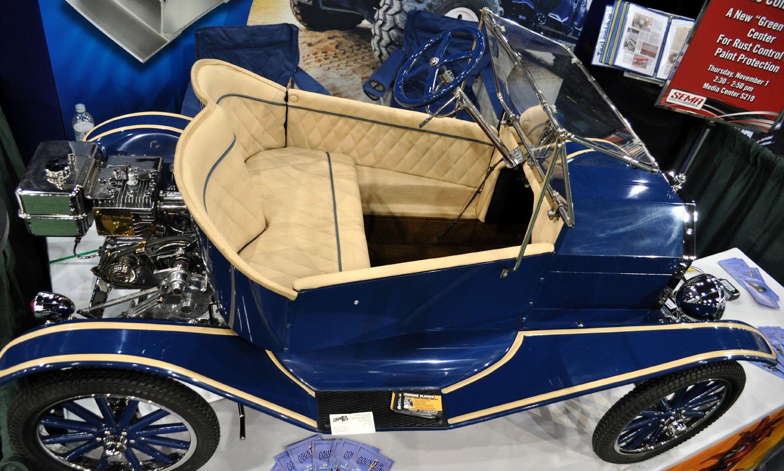 Just A Car Guy NICE kids motor cart from the early 1970's, made by the