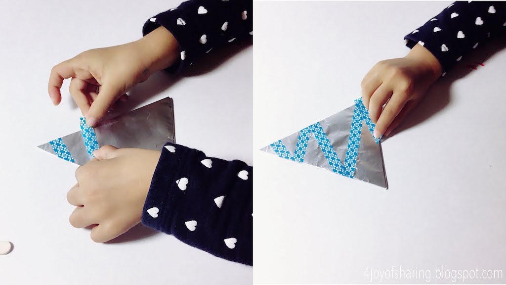 Aluminum Foil Christmas Tree Ornaments - The Joy of Sharing