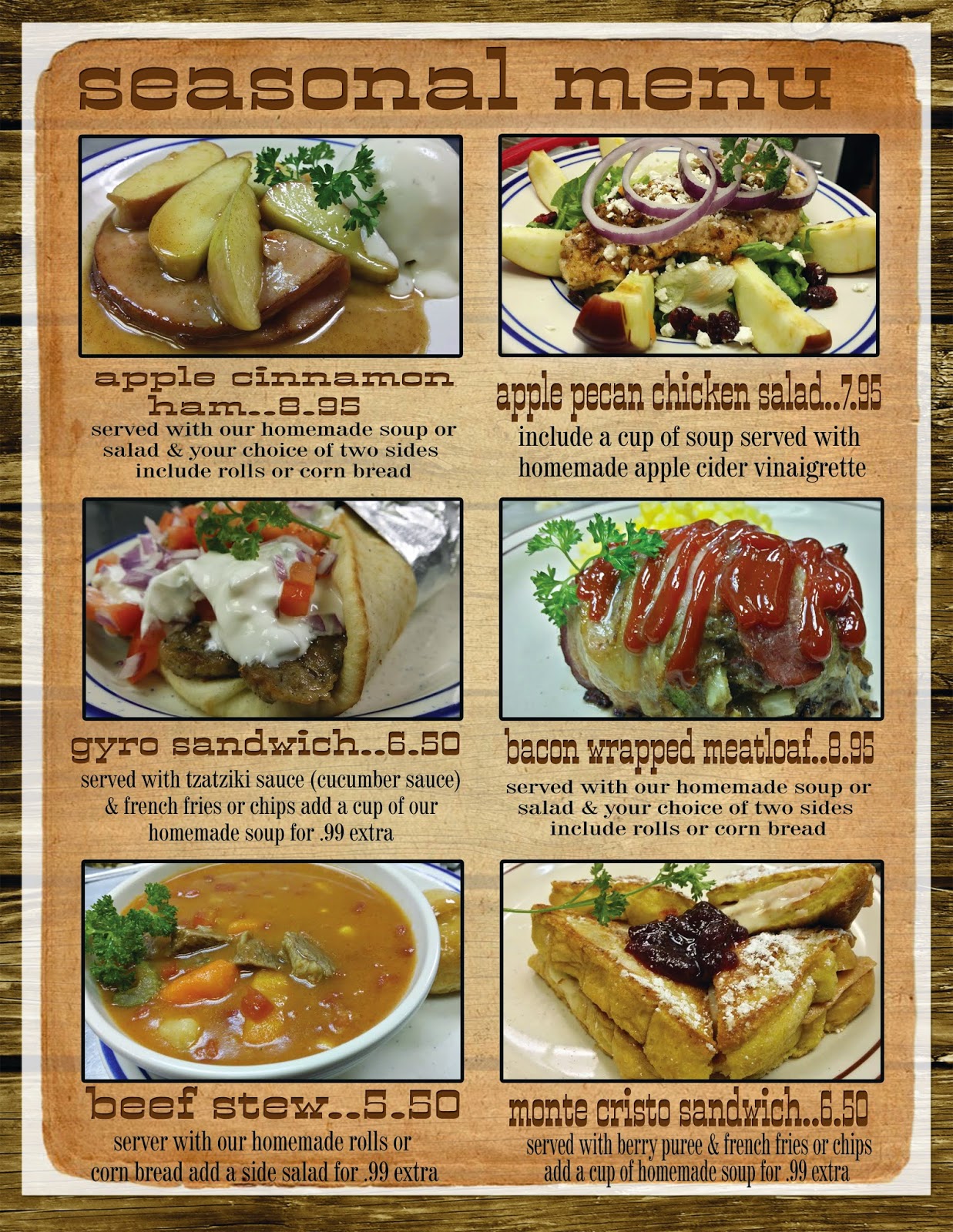 Wu S Kitchen Menu Wu S Kitchen Menu