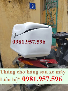 thùng chở hàng shipper, thùng chở hàng sau xe máy