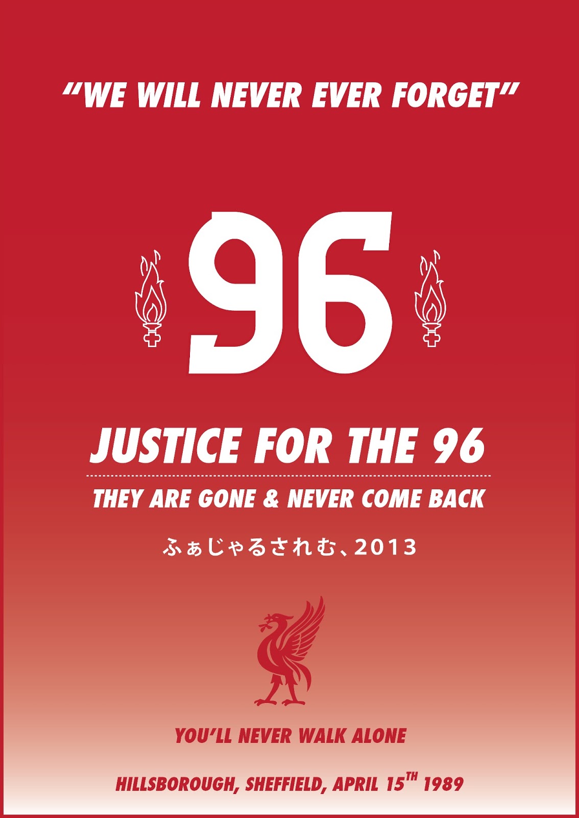 JUSTICE FOR THE 96