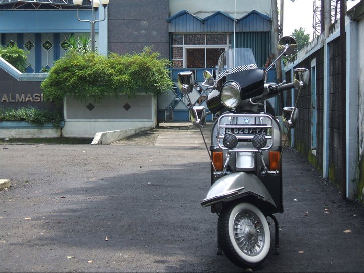 old motor vespa tua modif - motor modif contest | trend motorcycle