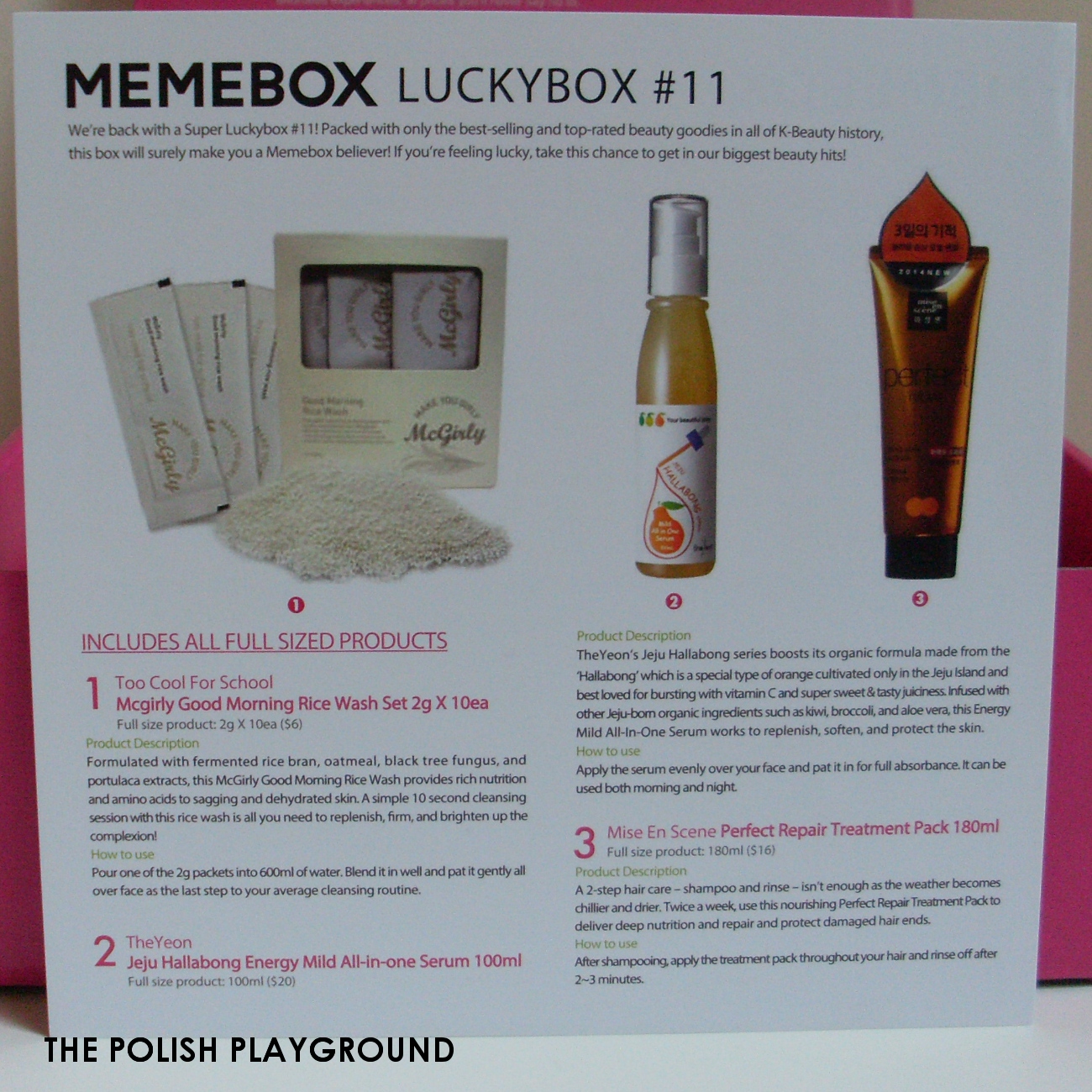 Memebox Luckybox #11 Unboxing