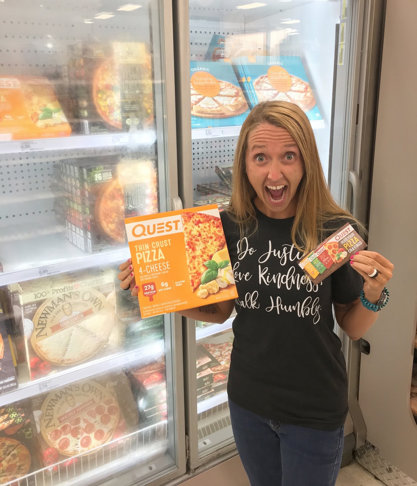 Carlee McDot REVIEW Quest Thin Crust Pizza