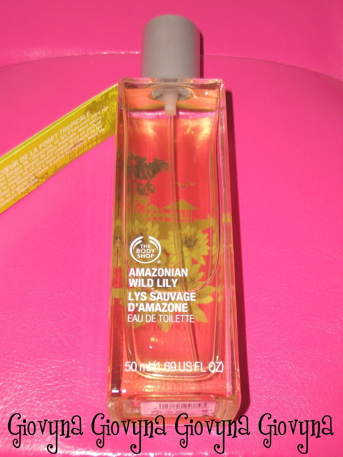 THE BODY SHOP Amazonian Wild Lily Eau De Toilette Beauty Cosmetic