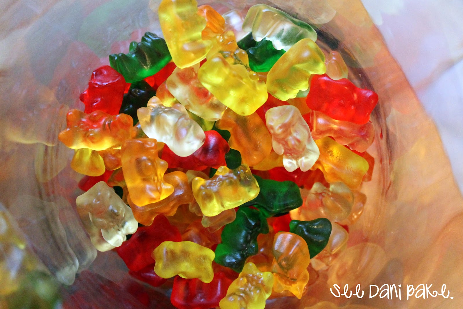 Vodka Gummy Bears See Dani Bake.