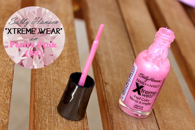 Sally Hansen Xtreme Wear nail polish in Petite pink