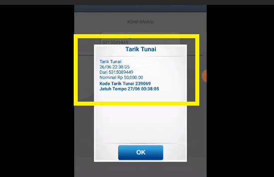 Konfirmasi Transaksi Tarik Tunai 2 Konfirmasi Transaksi Tarik Tunai 2