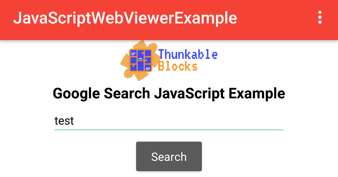 Run JavaScript inside a Web Viewer with App Inventor