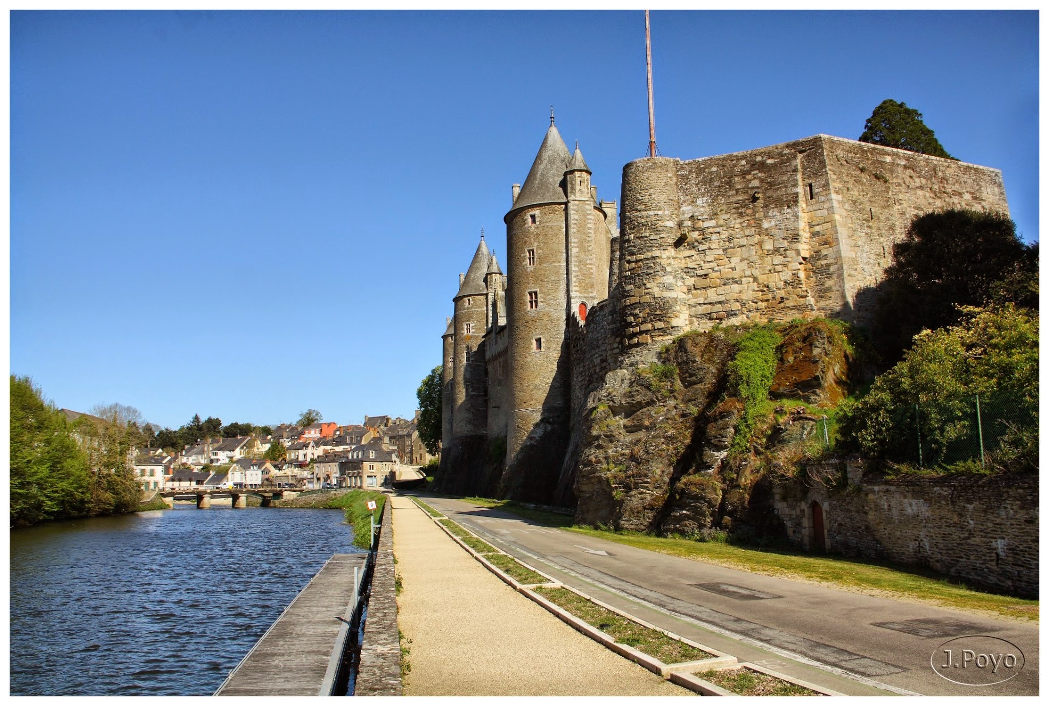 Josselin, Bretaña, Francia