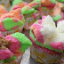 Resep Kue Bolu Kukus Mekar Pelangi Lumer Banget