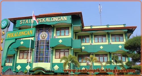 Kuota Daya Tampung Program Studi STAIN PEKALONGAN 2016/2017