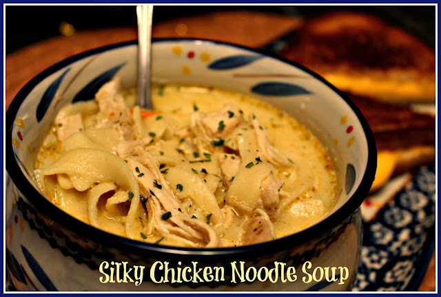 Sweet Tea and Cornbread: Silky Chicken Noodle Soup!