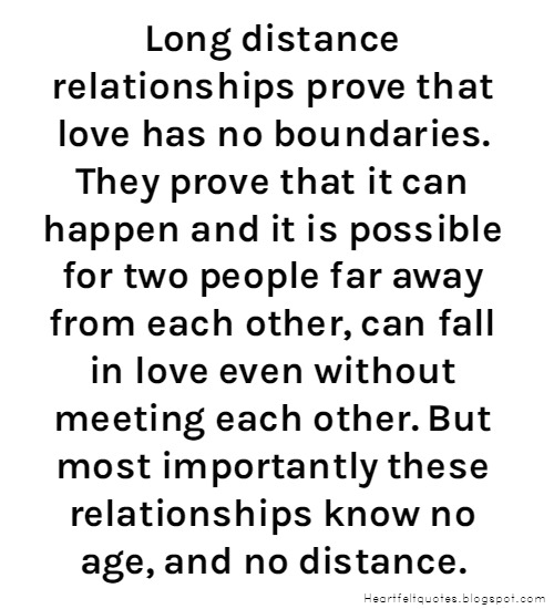 50 Long distance relationship love quotes. Heartfelt Love And Life Quotes