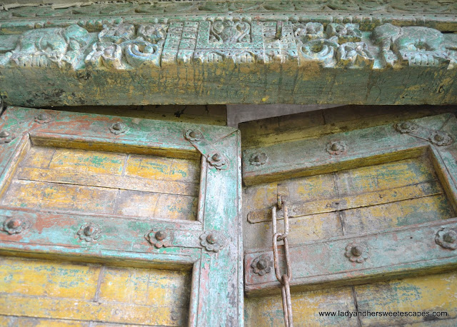 vintage door at Punong Garys Place