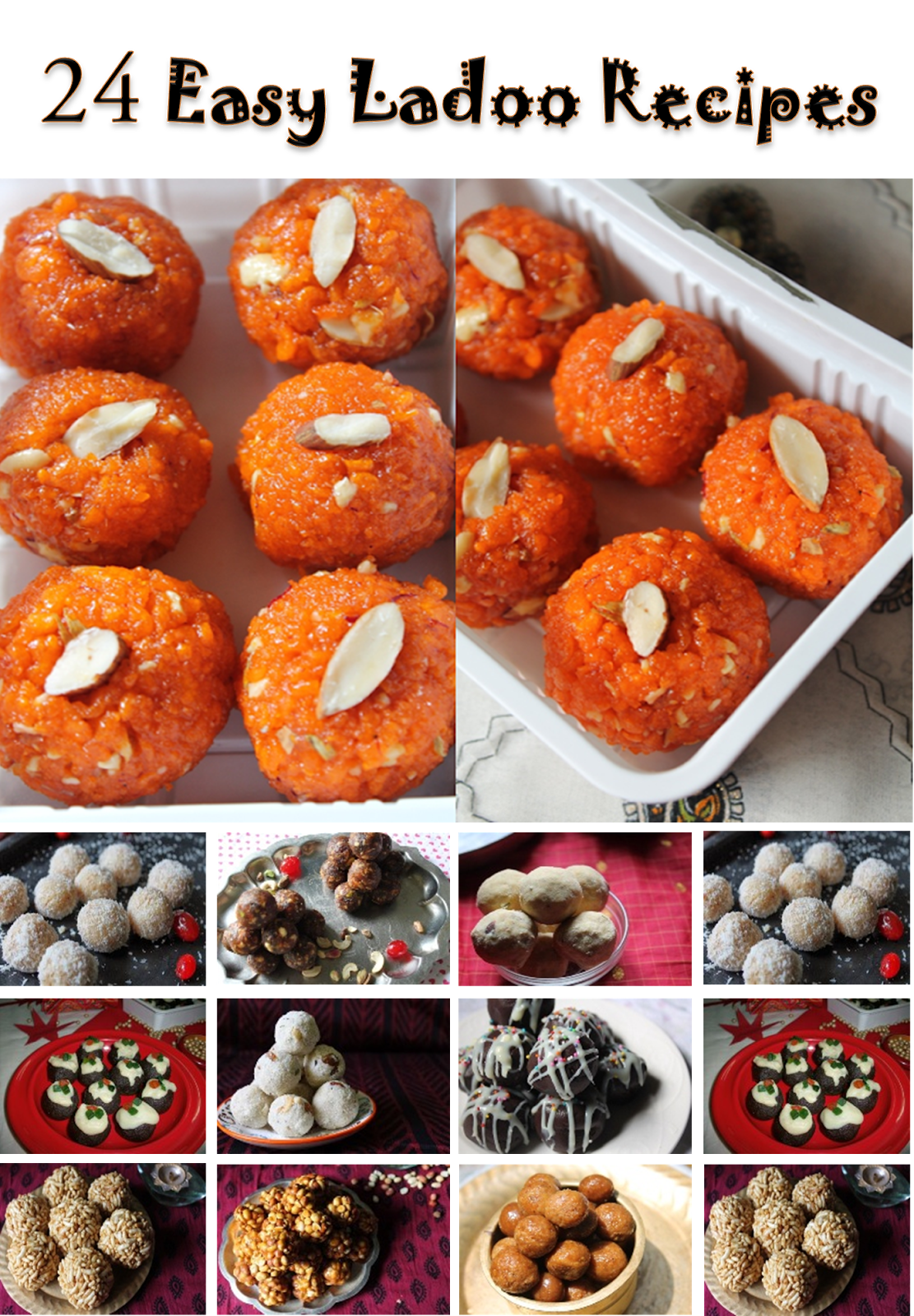 24 easy ladoo recipes indian laddu recipes festival special