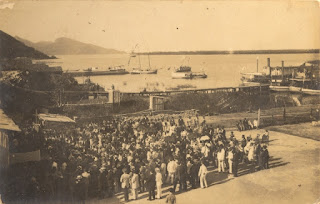 Porto Grande de Iguape. Início do século XX. Crédito: Arthur Fortes Filho. Porto Grande de Iguape. Início do século XX. Crédito: Arthur Fortes Filho.
