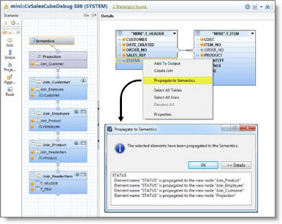 SAP HANA Impact Analysis and Refactoring of Calculation Views
