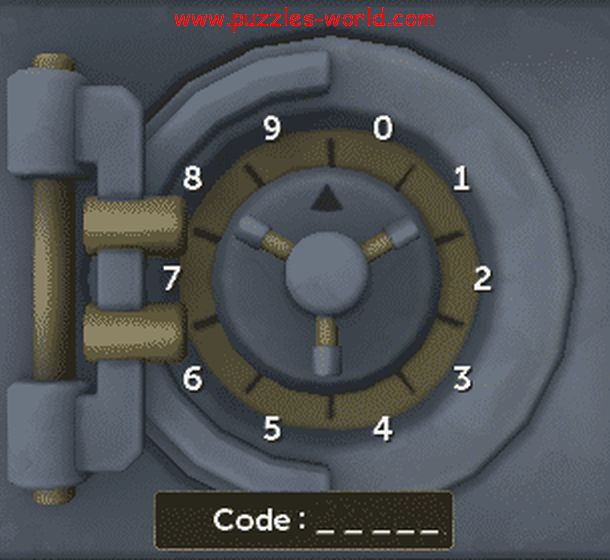 Find the Vault code puzzle Puzzles World