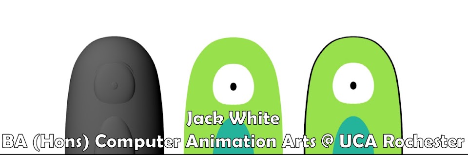Jack White, BA (Hons) Computer Animation Arts @ UCA Rochester