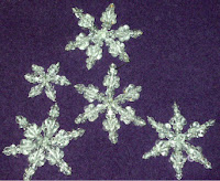 Beaded Snowflakes