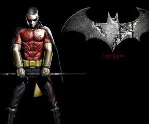 Ingame de Robin en Batman: Arkham City