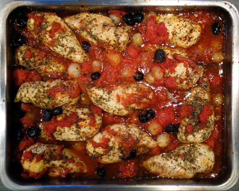 Une table pour cinq: Poulet aux olives à la provençale