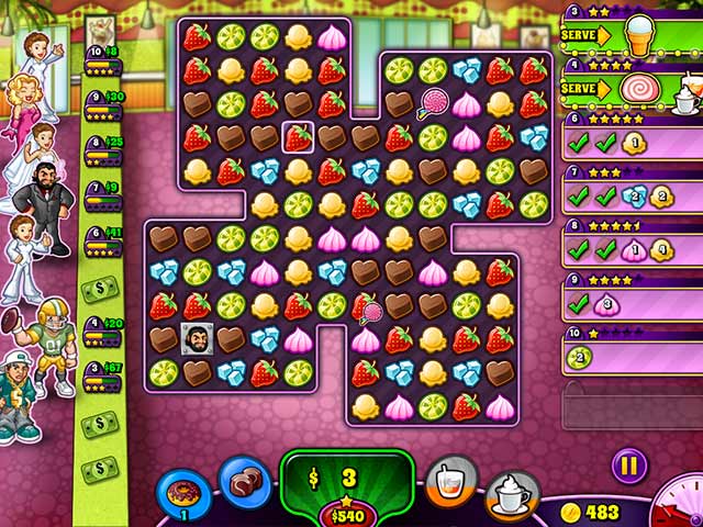 Sweet Shop Rush Game Setup