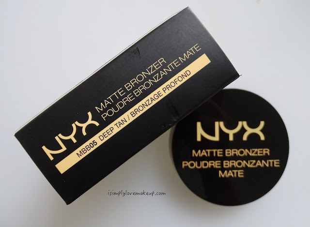 NYX Matte Bronzer Deep Tan Review Swatches