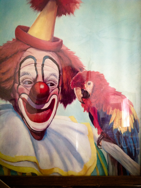 Pleasant View Schoolhouse: A Parrot and a Clown