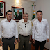 Critican 'apretón de manos' entre Aguakán y Remberto Estrada