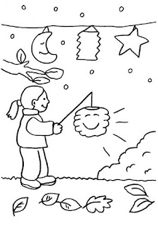 Laternen Ausmalbilder Kostenlos - Laternan zum Ausmalen - Ausmalbilder