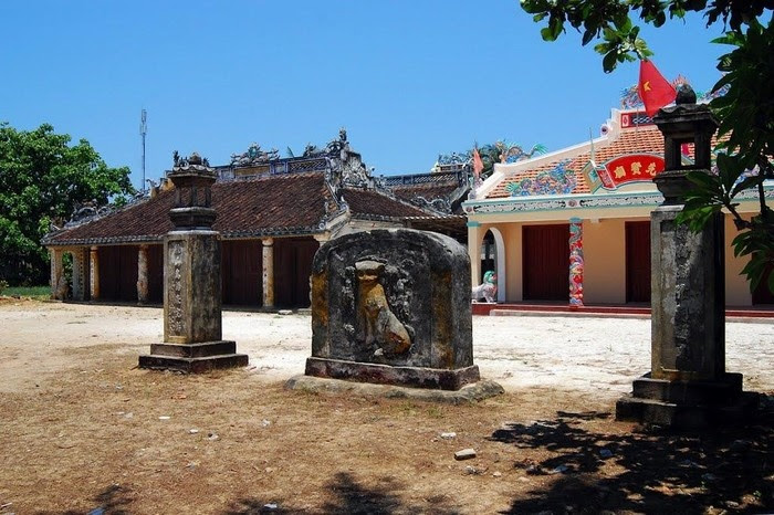 Đình làng An Hải, di tích tín ngưỡng của người dân nơi đây Đình làng An Hải, di tích tín ngưỡng của người dân nơi đây