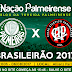 Assistir Palmeiras x Atlético-PR Ao Vivo 06/08/2017